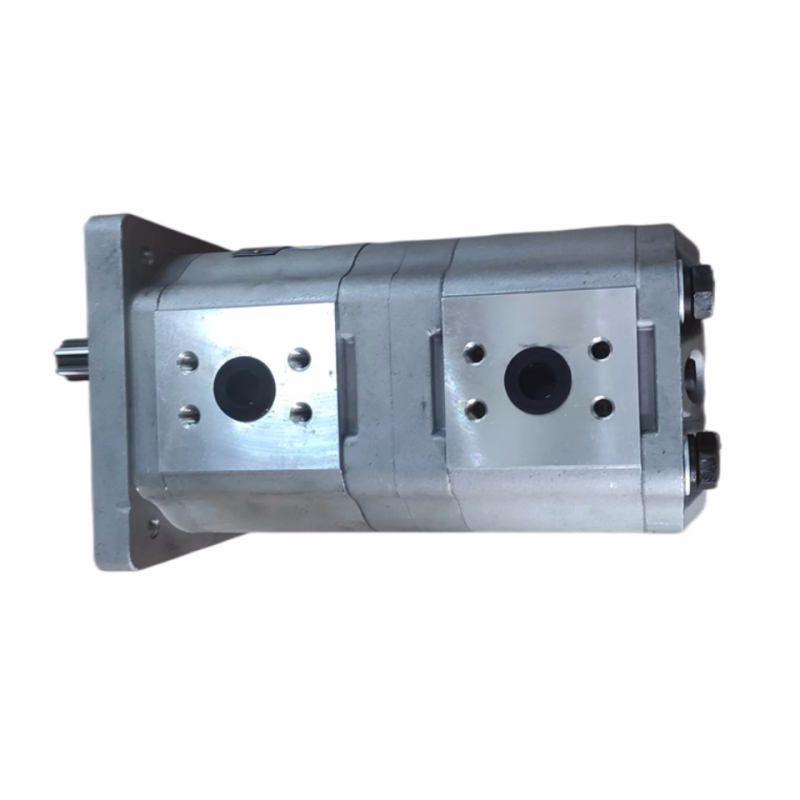 CBNL-F500 Series High Pressure Tandem Gear Pump, Large Displacement Aluminum Alloy Double Hydraulic Oil Pump for Construction Machinery CBNL-F500 Series High Pressure Tandem Gear Pump, Large Displacement Aluminum Alloy Double Hydraulic Oil Pump for Construction Machinery
