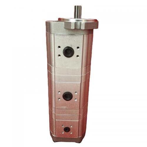 CBNSL-E3 Series Triple Gear Pump, 16MPa Medium Pressure Integrated Triple Hydraulic Oil Pump for Multi-circuit Agricultural & Construction Machinery