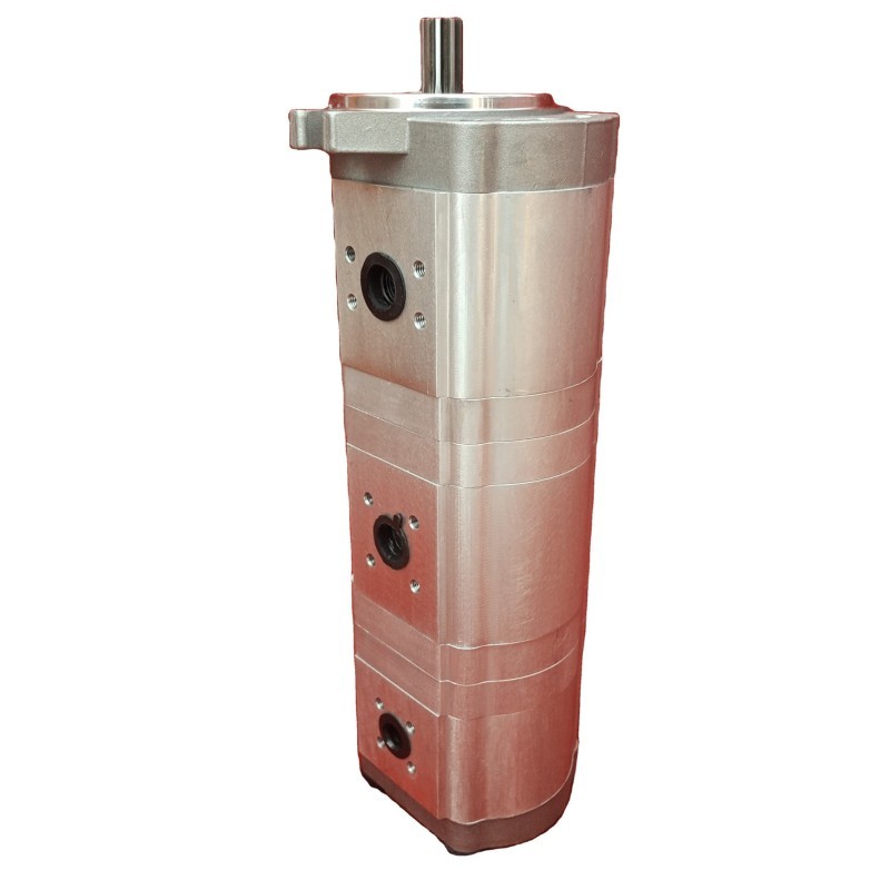 CBNSL-E3 Series Triple Gear Pump, 16MPa Medium Pressure Integrated Triple Hydraulic Oil Pump for Multi-circuit Agricultural & Construction Machinery CBNSL-E3 Series Triple Gear Pump, 16MPa Medium Pressure Integrated Triple Hydraulic Oil Pump for Multi-circuit Agricultural & Construction Machinery