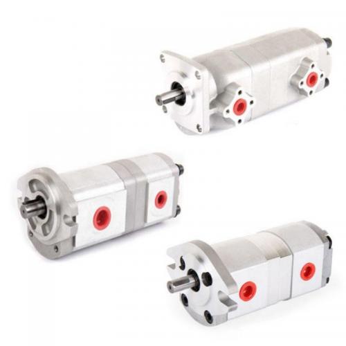 HGP Series Tandem Double Gear Pump HGP-11A HGP-22A HGP-33A HGP3A/1A Hydraulic Dual Gear Oil Pump